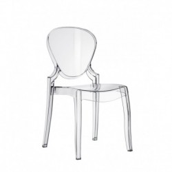 SILLA de POLICARBONATO,  Mod: S153,06